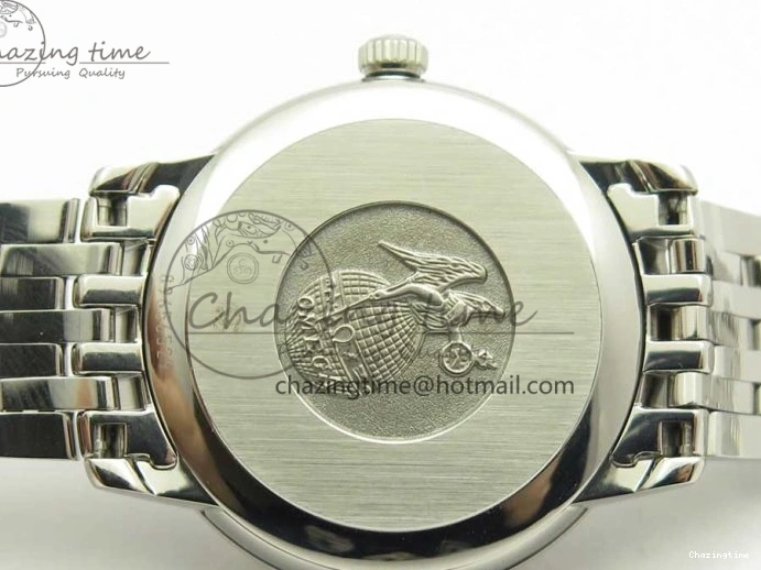 0227 BestValue De Ville Prestige Ladies 32.7mm SS MKF 1:1 Best Edition White Dial SS Markers on SS Bracelet MIYOTA 7971